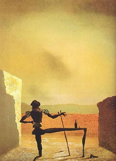 salvadore dali The Ghost of Vermeer of Delft Which Can Be Used As a Table